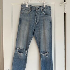 Citizens of Humanity Distressed Light Denim, Size 26